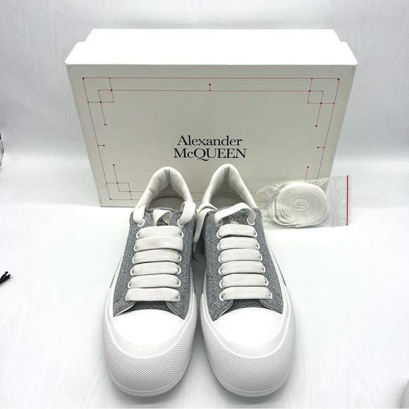 Alexander McQueen Shoes Alexander Mcqueenmens Plimsoll Allover